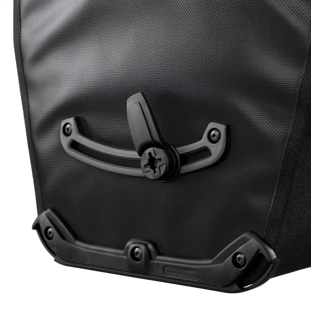 ORTLIEB Back-Roller Black Fahrradtasche, Rückansicht, bei Bag-Age