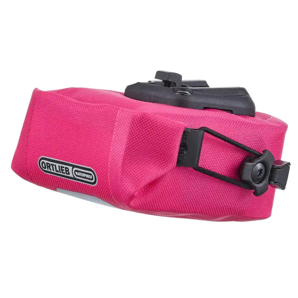 ORTLIEB Micro-Bag Cyber Pink Satteltasche, Vorderansicht, bei Bag-Age