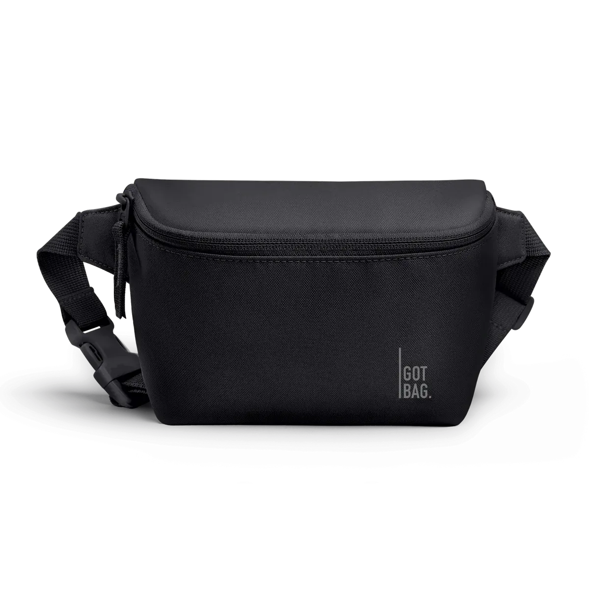 GOT BAG Hip Bag 2.0 Black – Vorderansicht 2 | nachhaltig | Bag-Age