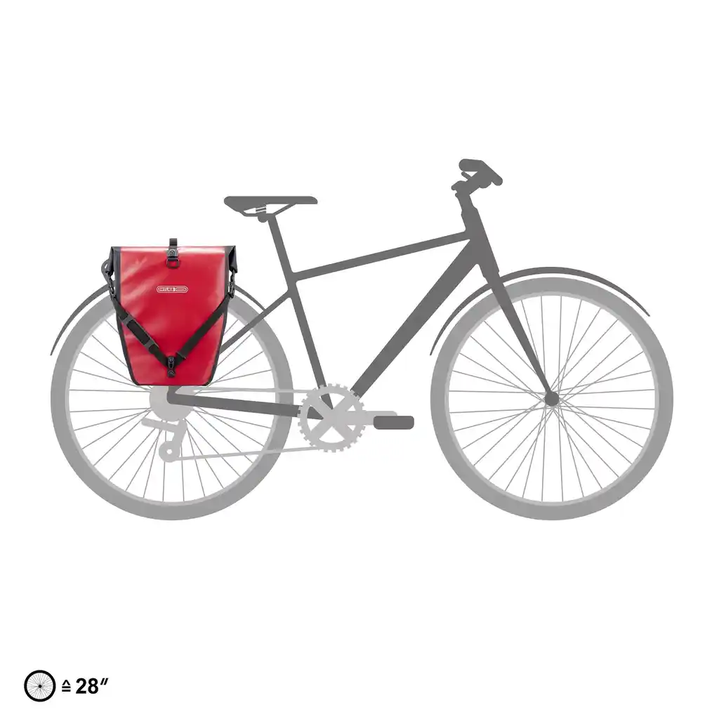 ORTLIEB Back-Roller Ash Rose Fahrradtasche, Produktbild, bei Bag-Age