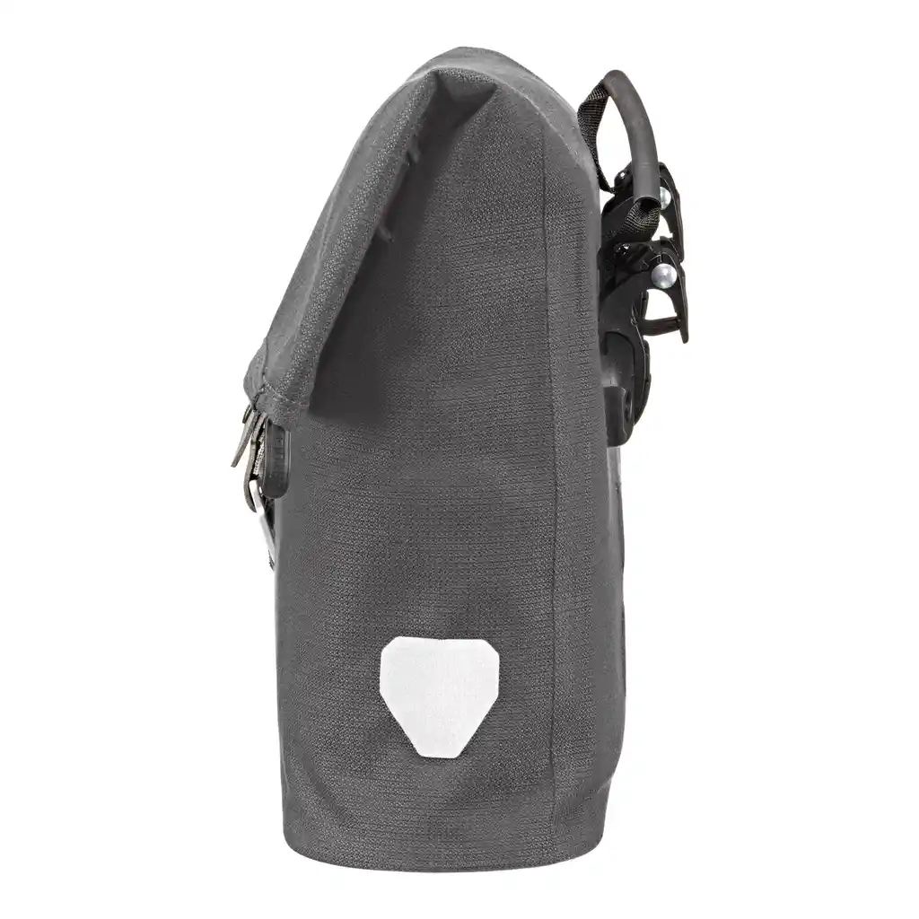ORTLIEB Twin-City Urban Pepper Bike Shoulder Bag, Seitenansicht, bei Bag-Age