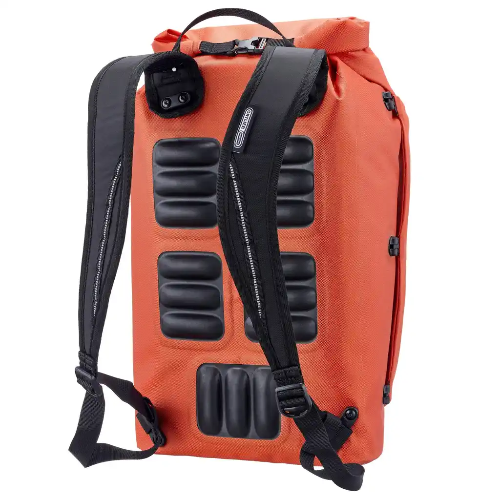 ORTLIEB Vario Lite Rooibos Convertible Backpack Pannier, Rückansicht, bei Bag-Age
