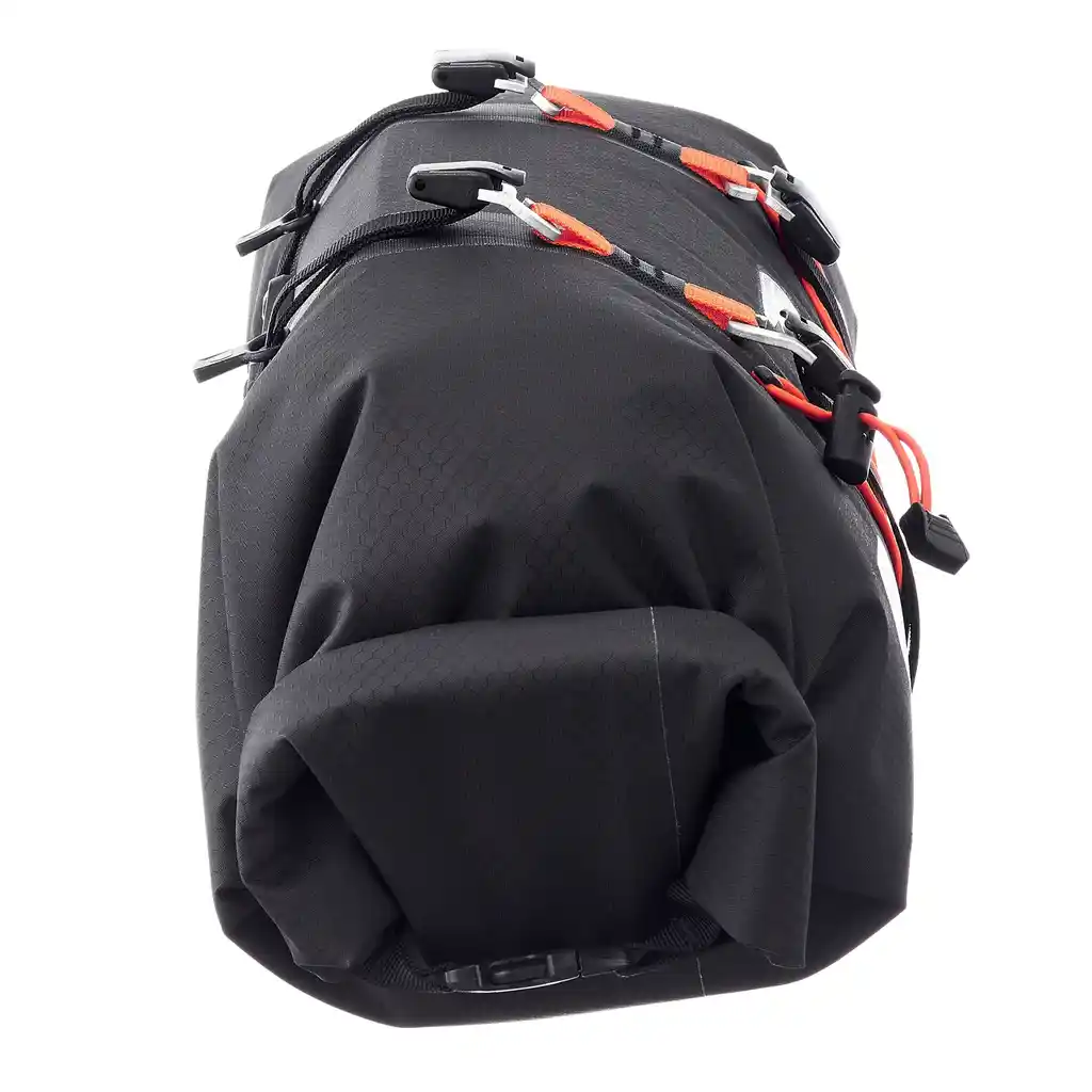 ORTLIEB Handlebar-Pack Flex Black Matt Lenkertasche, Seitenansicht, bei Bag-Age