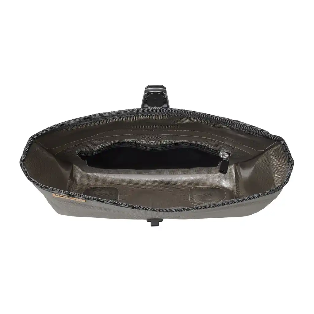 ORTLIEB Velo-Sling Dark Sand Handlebar / Sling Bag, Innenansicht, bei Bag-Age