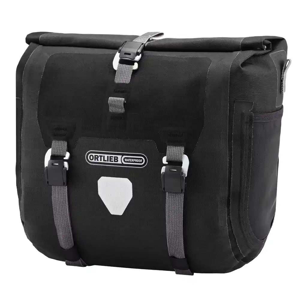 ORTLIEB Handlebar-Pack Plus Black Lenkertasche, Vorderansicht, bei Bag-Age
