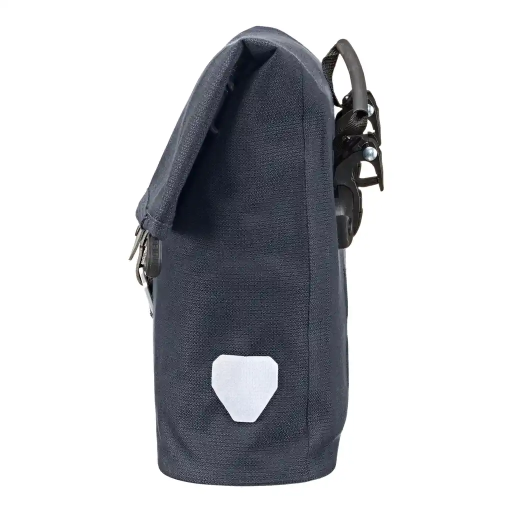 ORTLIEB Velo-Shopper Black Bike Shopper, Seitenansicht, bei Bag-Age