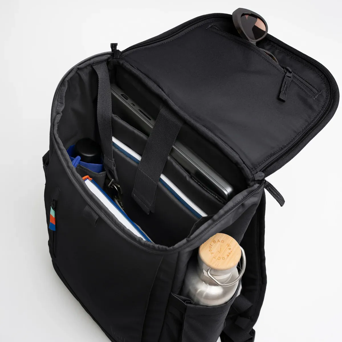 GOT BAG Serene Pack Black – Seitenansicht 2 | nachhaltig | Bag-Age