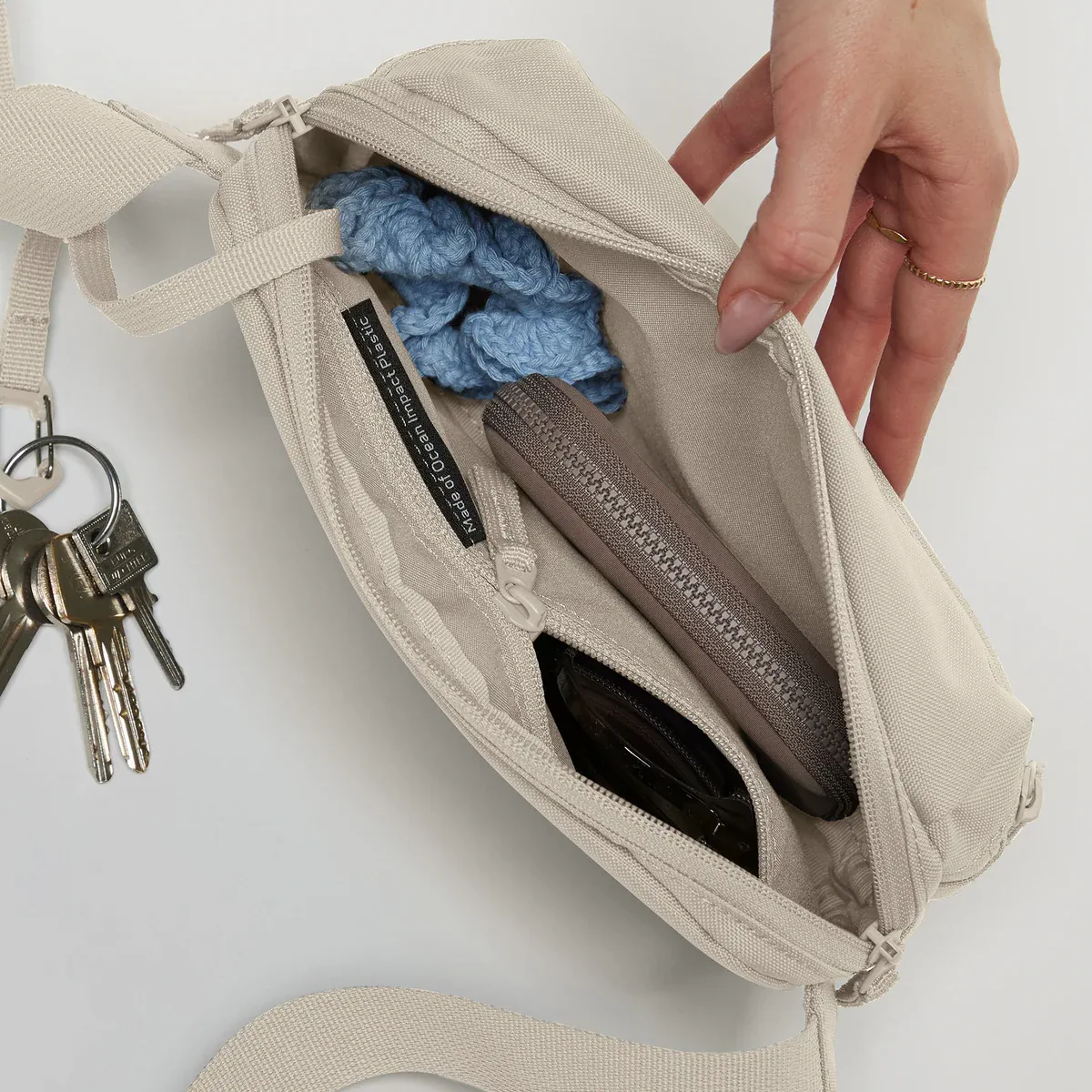 GOT BAG Sling Bag Soft Shell – geöffnet | nachhaltig | Bag-Age