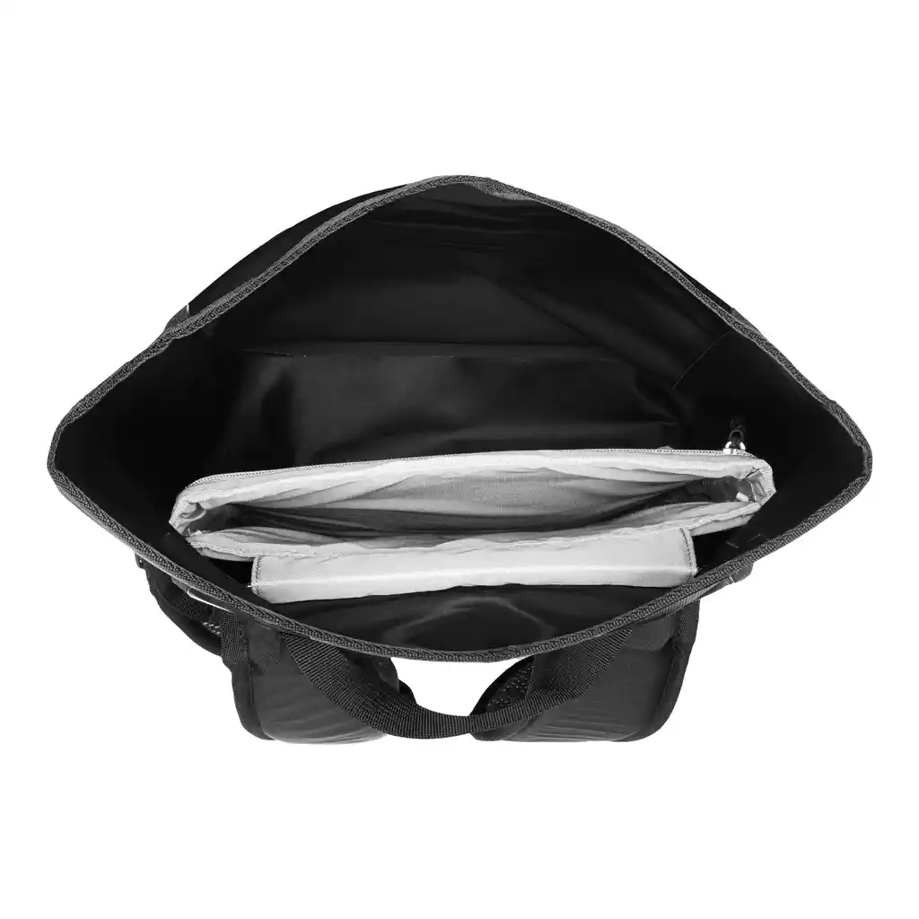 ORTLIEB Velocity Black Rucksack, Innenansicht, bei Bag-Age