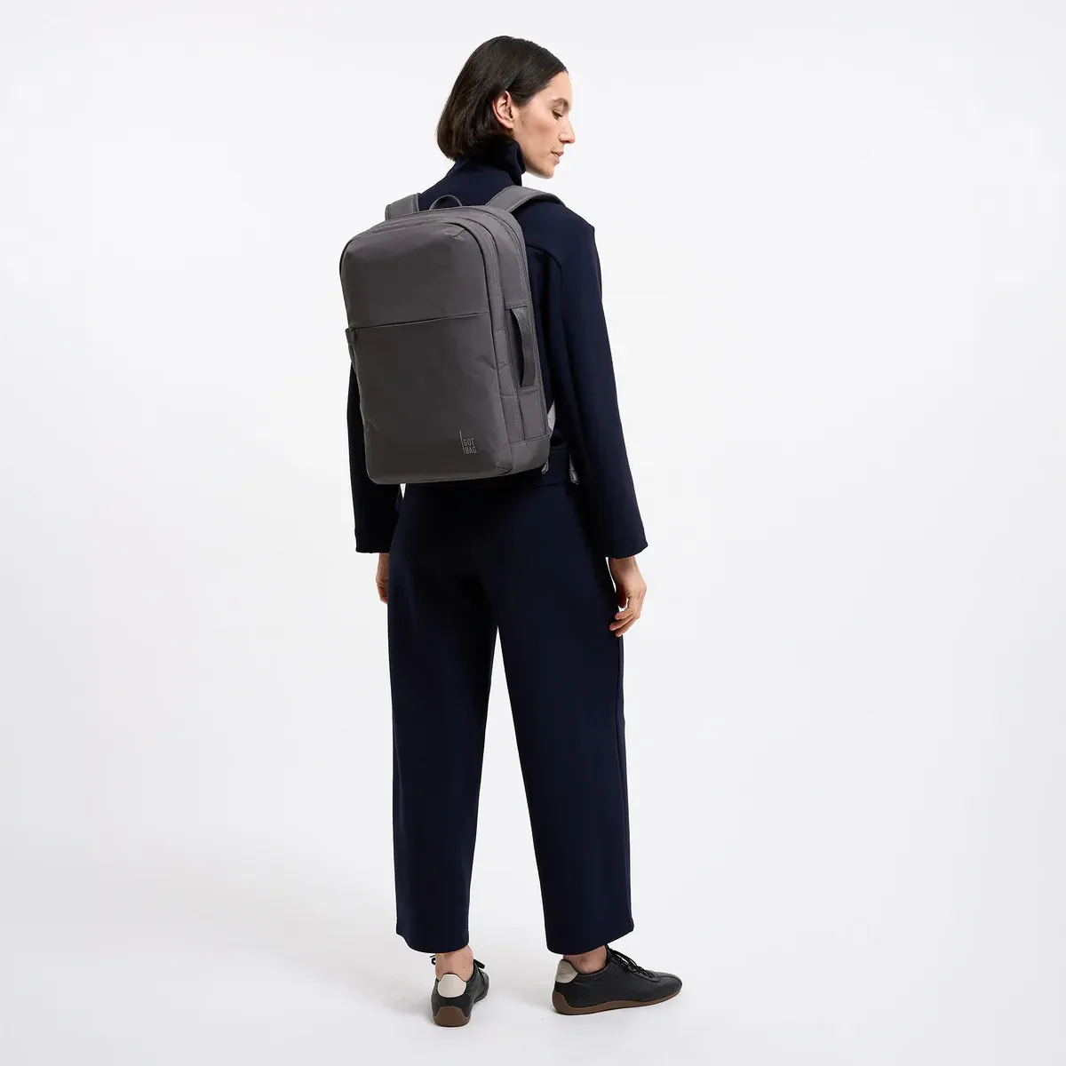 GOT BAG Commuter Pack Shark Monochrome – Lifestyle-Foto 2 | nachhaltig | Bag-Age