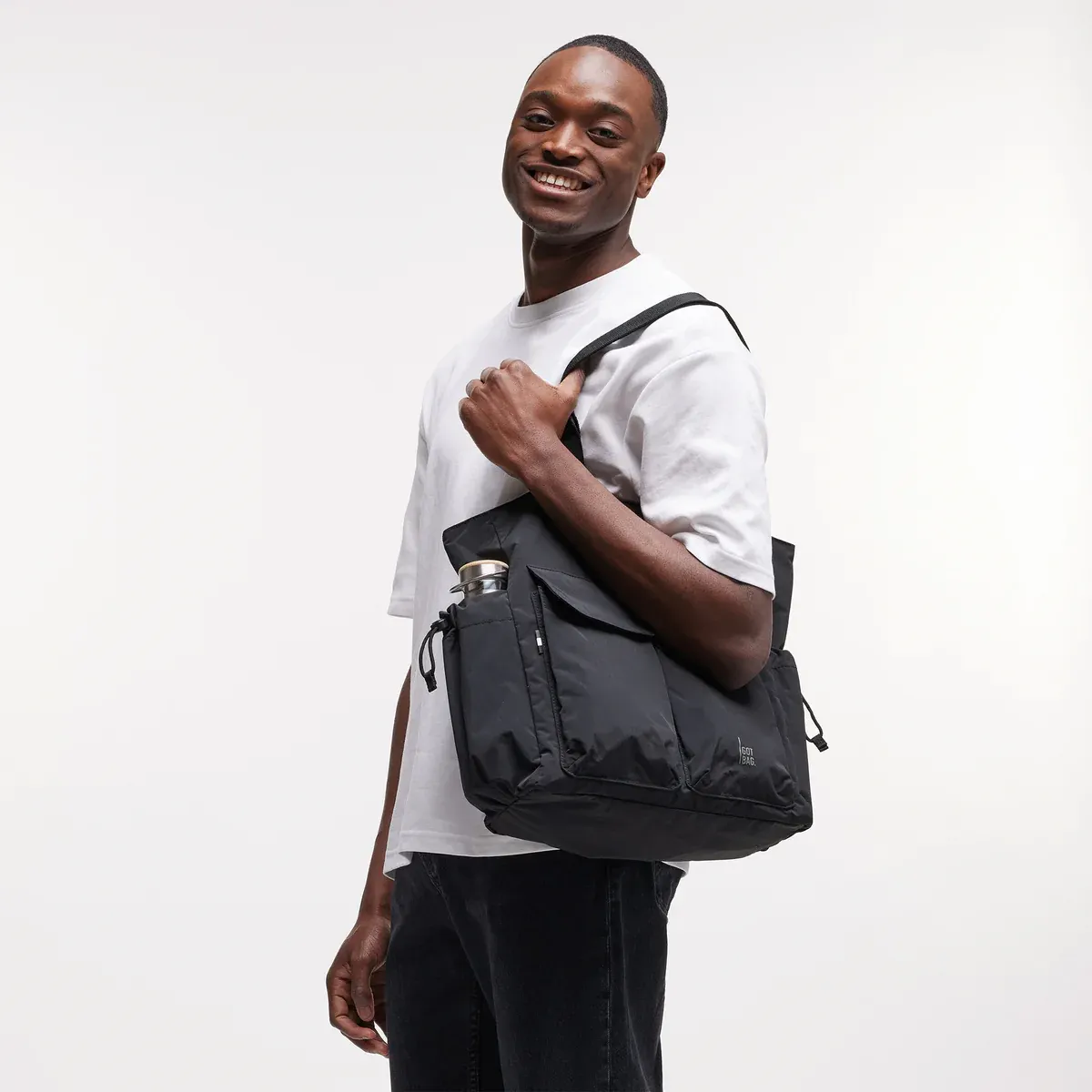 GOT BAG Mellow Tote Bag Black Monochrome – Lifestyle-Foto 2 | nachhaltig | Bag-Age