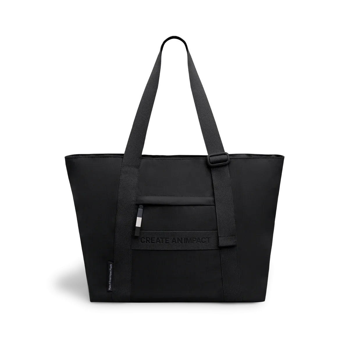 GOT BAG Tote Bag Black Monochrome – Rückansicht | nachhaltig | Bag-Age