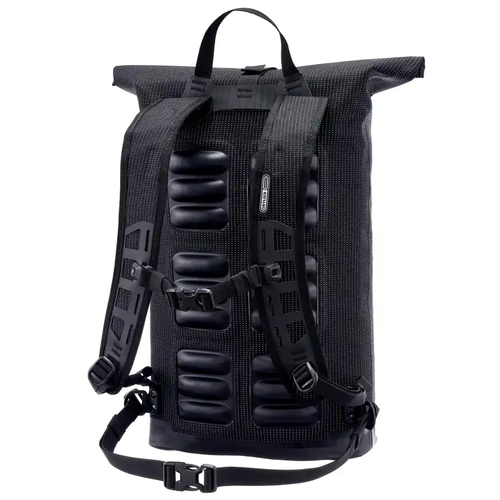 ORTLIEB Vario Lite Petrol Convertible Backpack Pannier, Rückansicht, bei Bag-Age