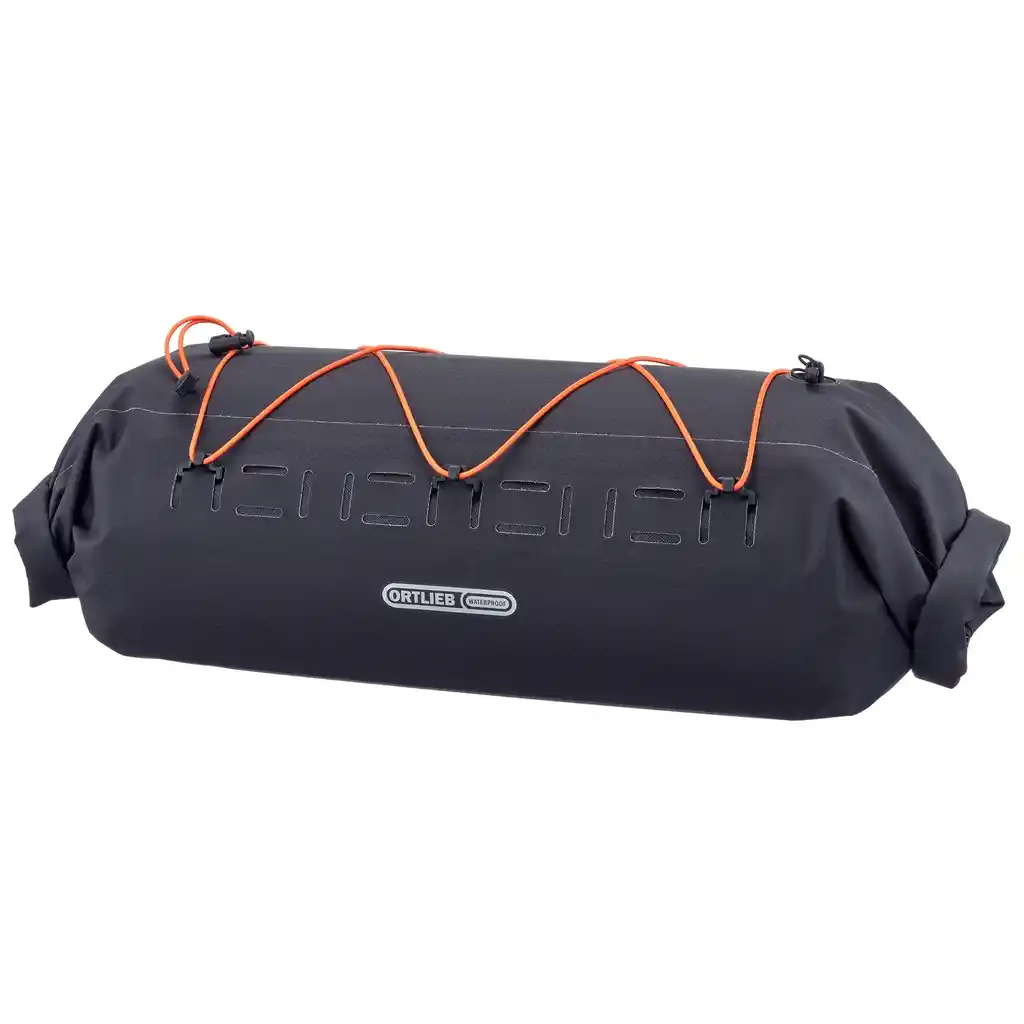 ORTLIEB Dry-Pack Black Matt Dry Bag / Packing Sack, Vorderansicht, bei Bag-Age