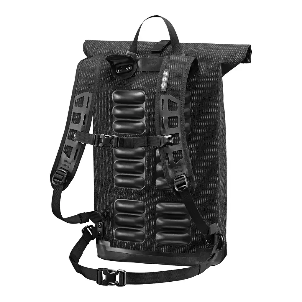 ORTLIEB Commuter-Daypack Atlantis Green Laptop Backpack, Rückansicht, bei Bag-Age