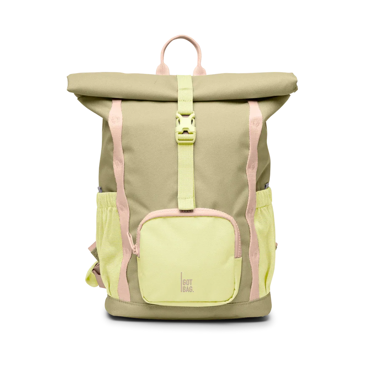 GOT BAG Kids Adventure Rolltop Nori Multi – Vorderansicht 2 | nachhaltig | Bag-Age
