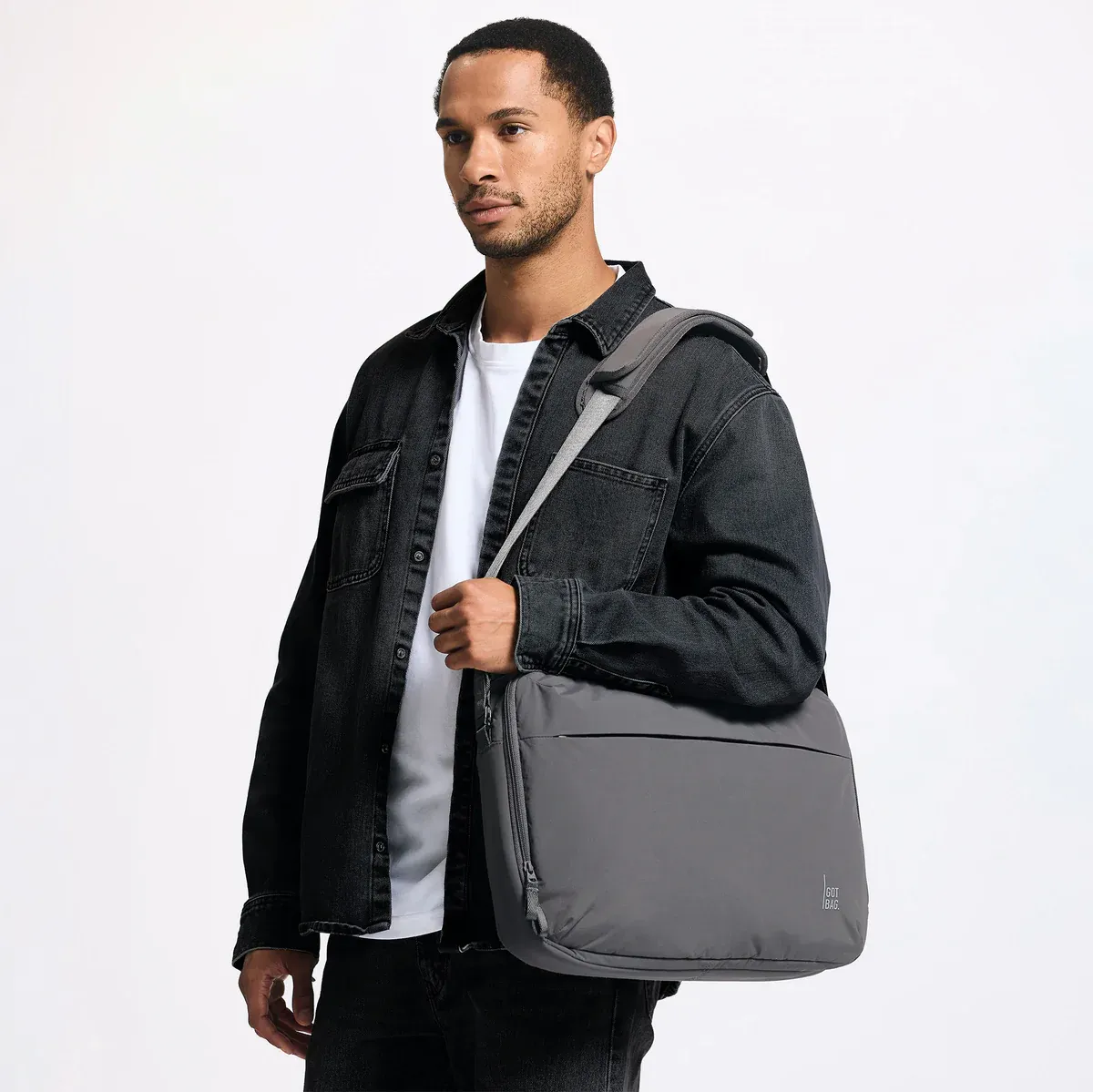GOT BAG Commuter Bag Shark Monochrome – Lifestyle-Foto 1 | nachhaltig | Bag-Age