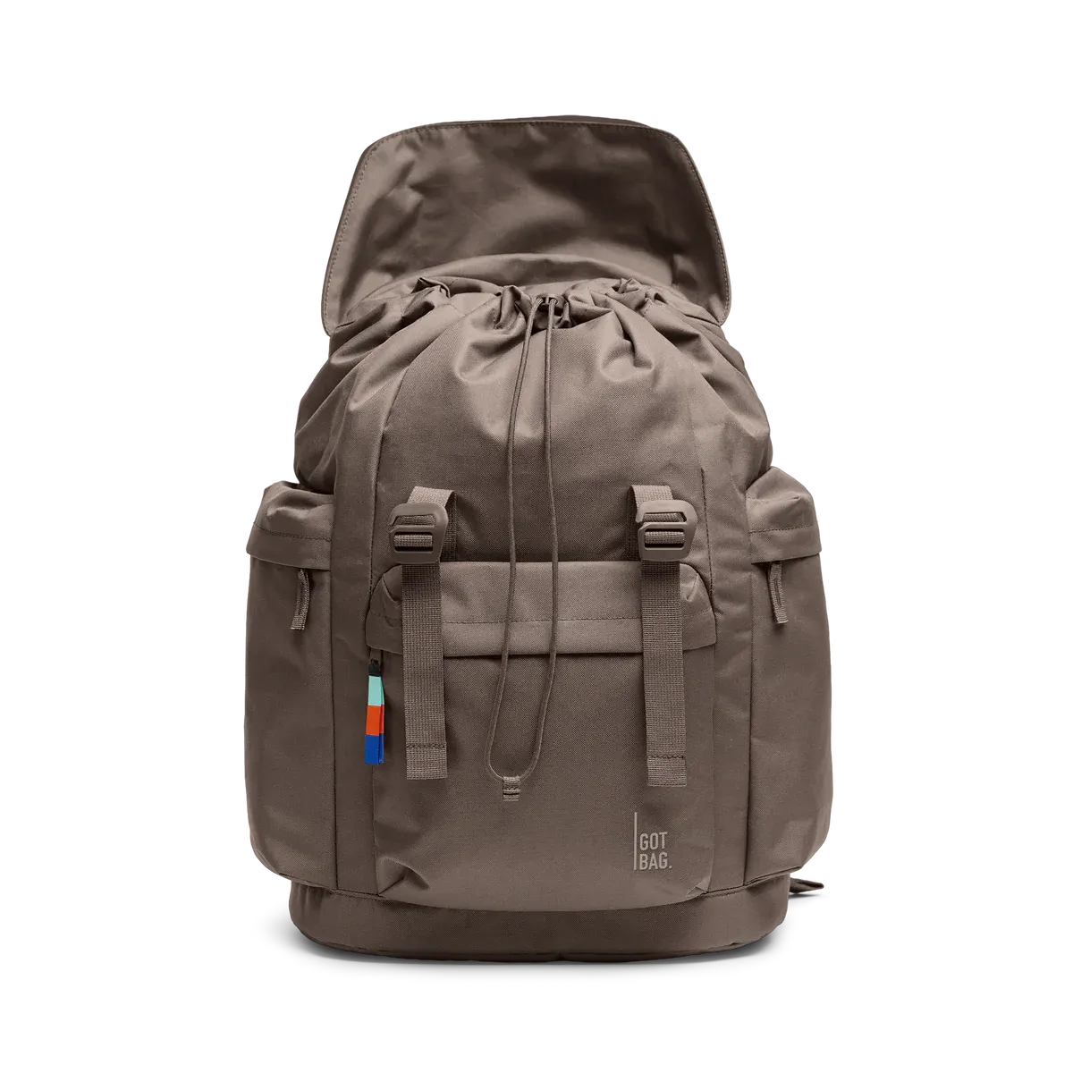 GOT BAG Flap Pack Large Oyster – Vorderansicht 3 | nachhaltig | Bag-Age