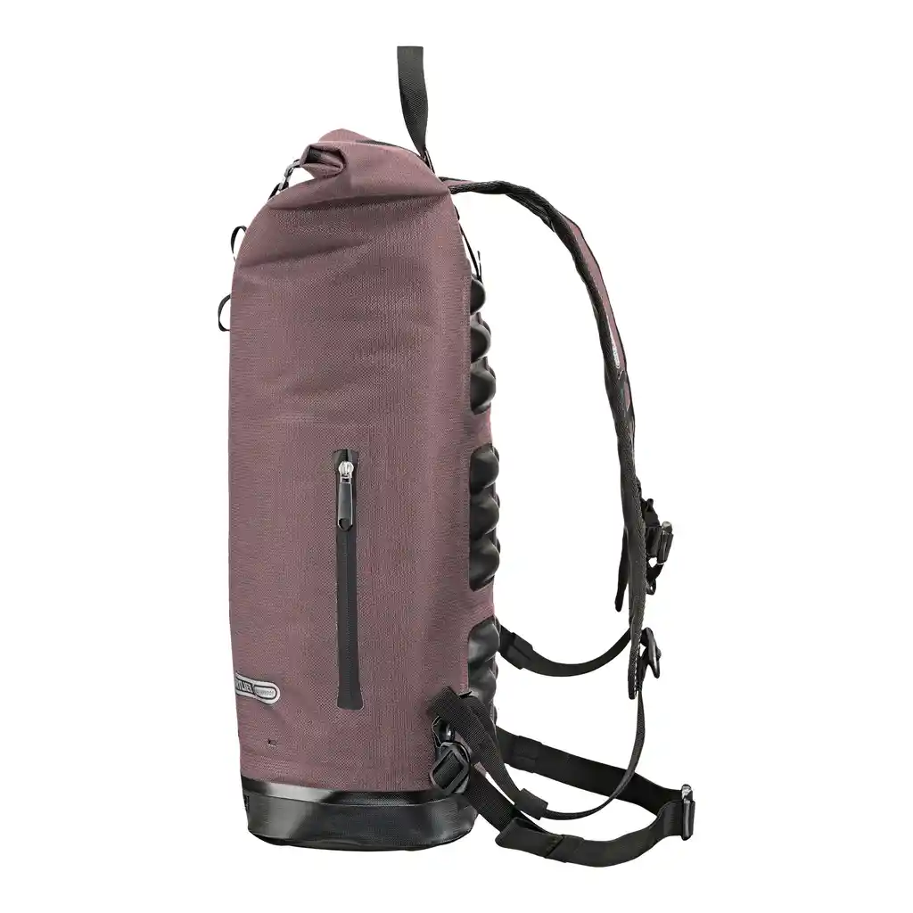 ORTLIEB Atrack Metrosphere Reiserucksack, Seitenansicht, bei Bag-Age