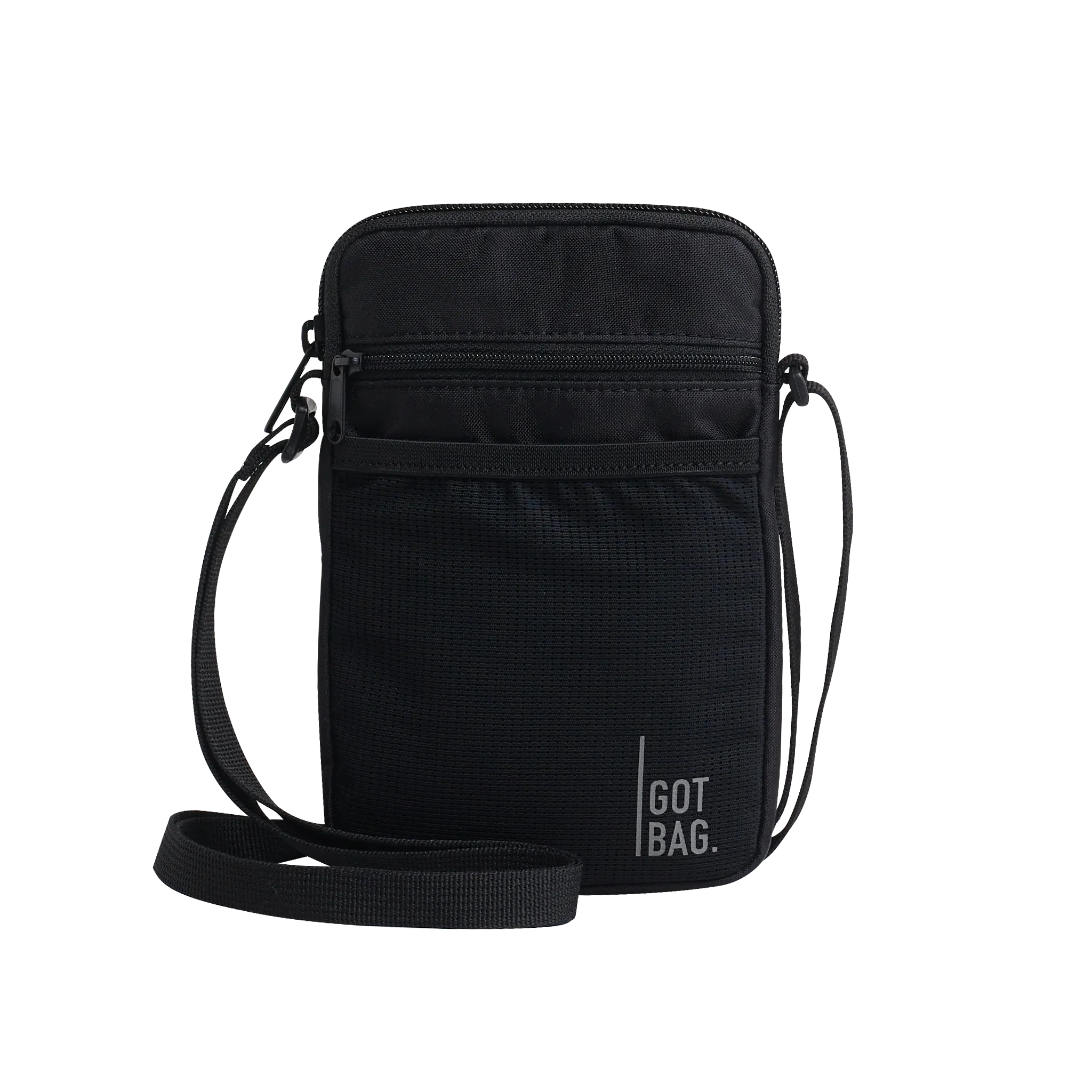 GOT BAG Nano Bag Black – Vorderansicht 1 | nachhaltig | Bag-Age