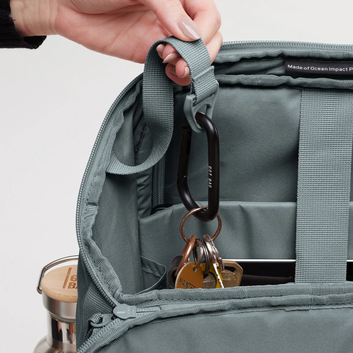 GOT BAG Pro Pack Basalt Monochrome – Detailansicht 2 | nachhaltig | Bag-Age