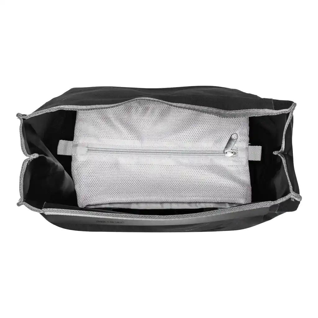 ORTLIEB Handlebar-Pack Plus Black Lenkertasche, Innenansicht, bei Bag-Age