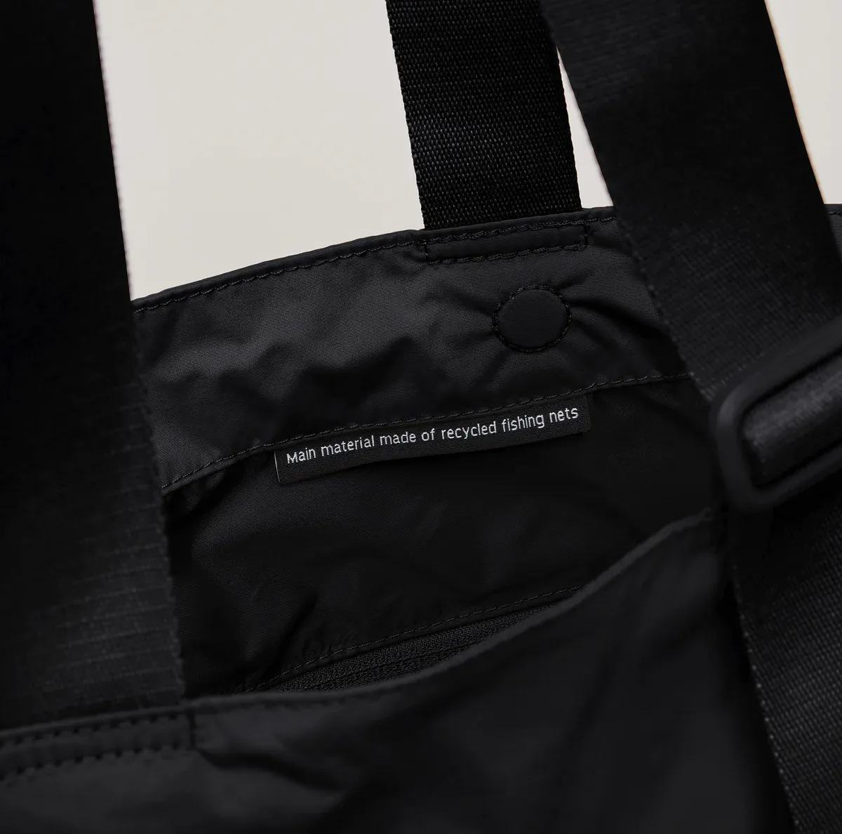 GOT BAG Mellow Tote Bag Black Monochrome – Detailansicht 2 | nachhaltig | Bag-Age
