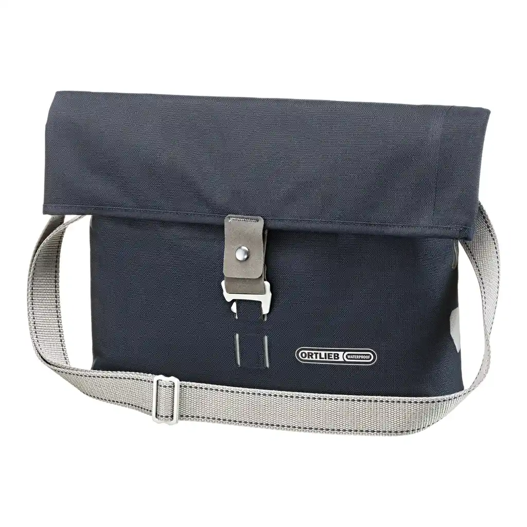 ORTLIEB Velo-Shopper Black Bike Shopper, Vorderansicht, bei Bag-Age