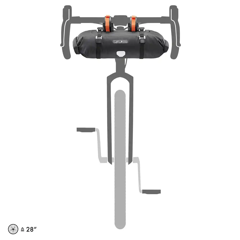 ORTLIEB Handlebar-Pack Black Matt Lenkertasche, Produktbild, bei Bag-Age