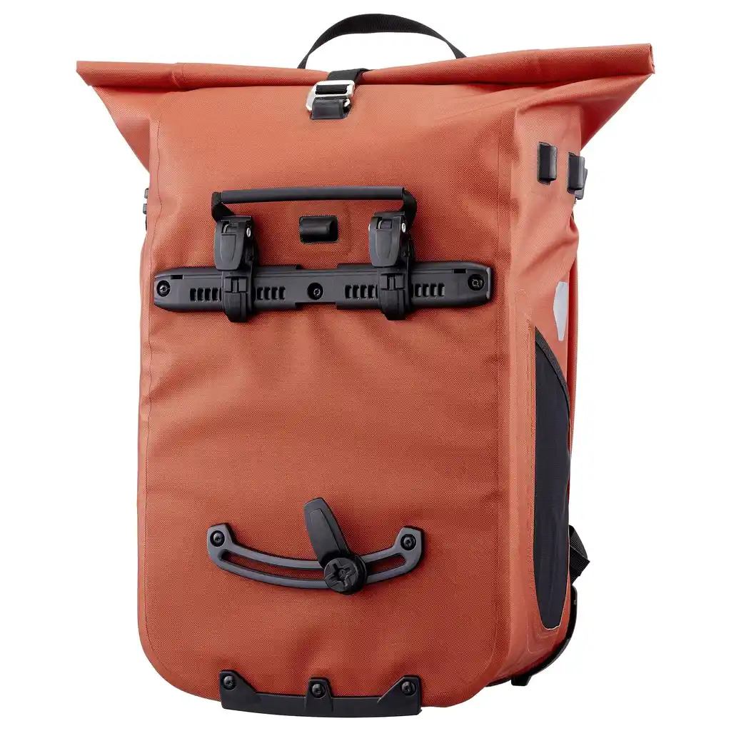 ORTLIEB Vario 26L Rooibos Convertible Backpack Pannier, Rückansicht, bei Bag-Age