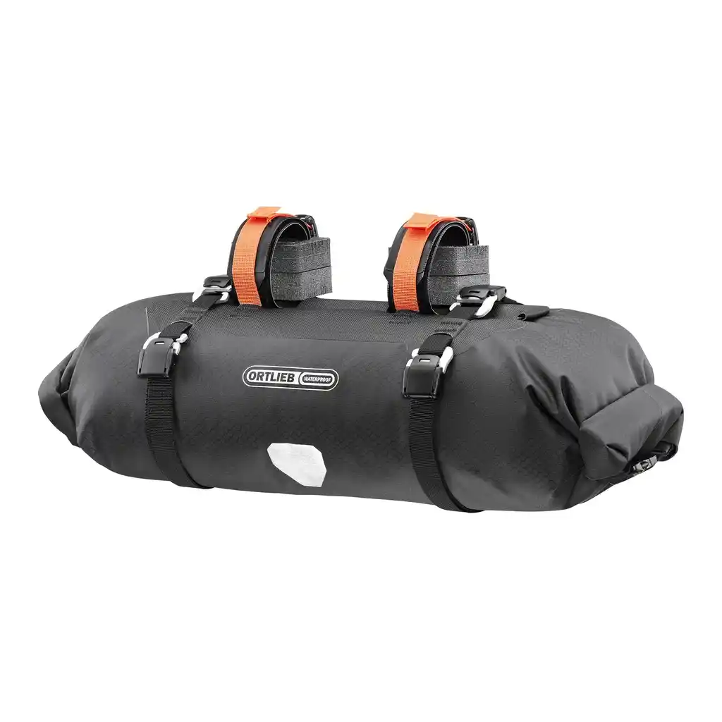 ORTLIEB Handlebar-Pack Black Matt Lenkertasche, Vorderansicht, bei Bag-Age