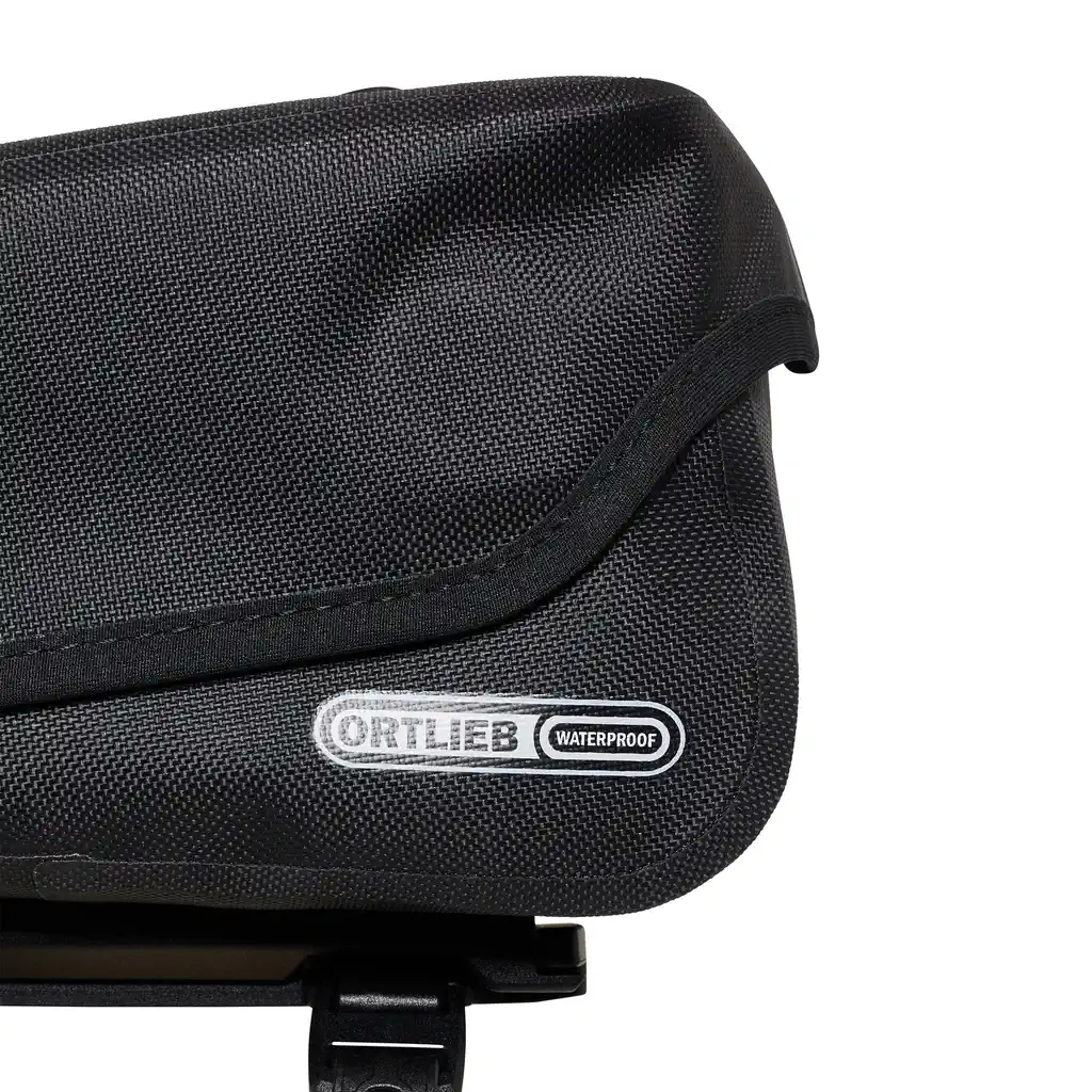 ORTLIEB Toptube-Bag Black Top Tube Bag, Detailansicht, bei Bag-Age