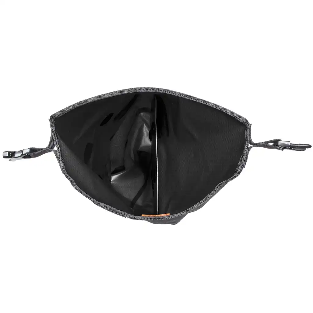 ORTLIEB Handlebar-Pack Flex Black Matt Lenkertasche, Innenansicht, bei Bag-Age