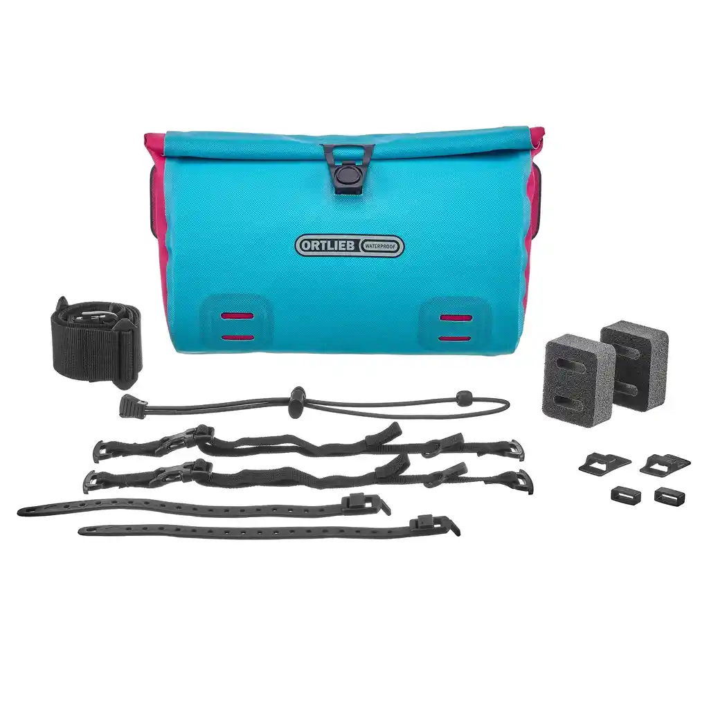 ORTLIEB Velo-Sling Cyber Blue Handlebar / Sling Bag, Detailansicht, bei Bag-Age