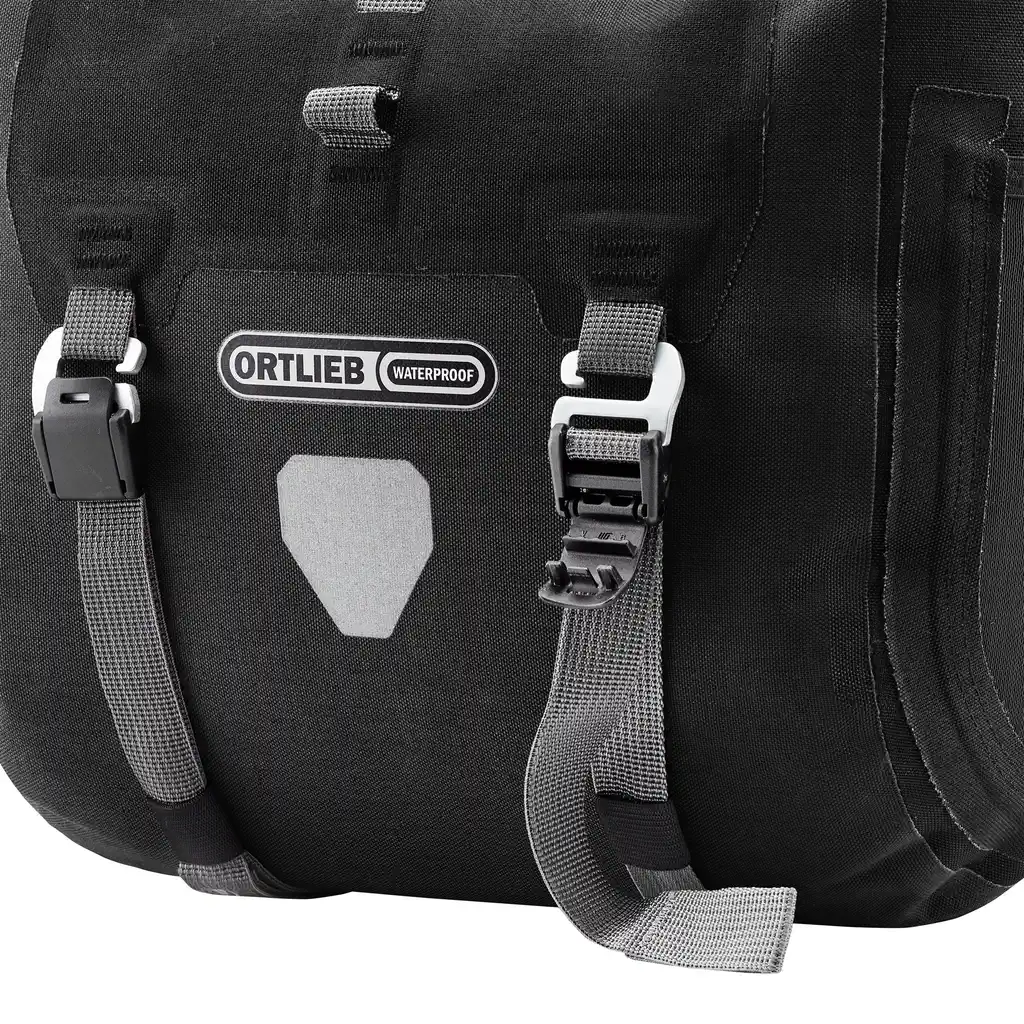 ORTLIEB Handlebar-Pack Plus Black Lenkertasche, Detailansicht, bei Bag-Age