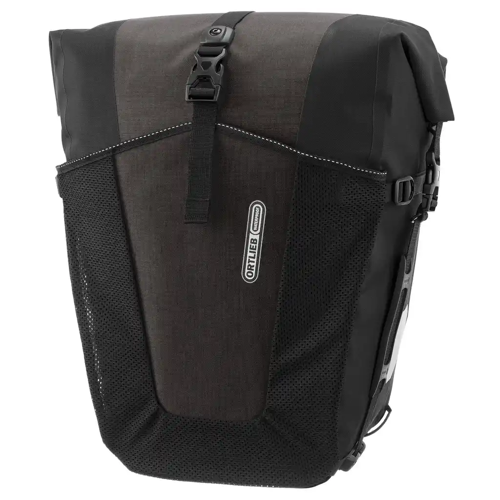 ORTLIEB Back-Roller XL Granite Fahrradtasche, Vorderansicht, bei Bag-Age
