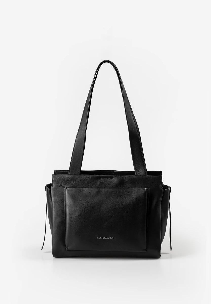 aunts & uncles Dawn Jet Black Tasche, Vorderansicht, bei Bag-Age Berlin kaufen