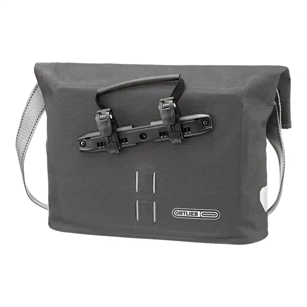 ORTLIEB Twin-City Urban Pepper Bike Shoulder Bag, Rückansicht, bei Bag-Age