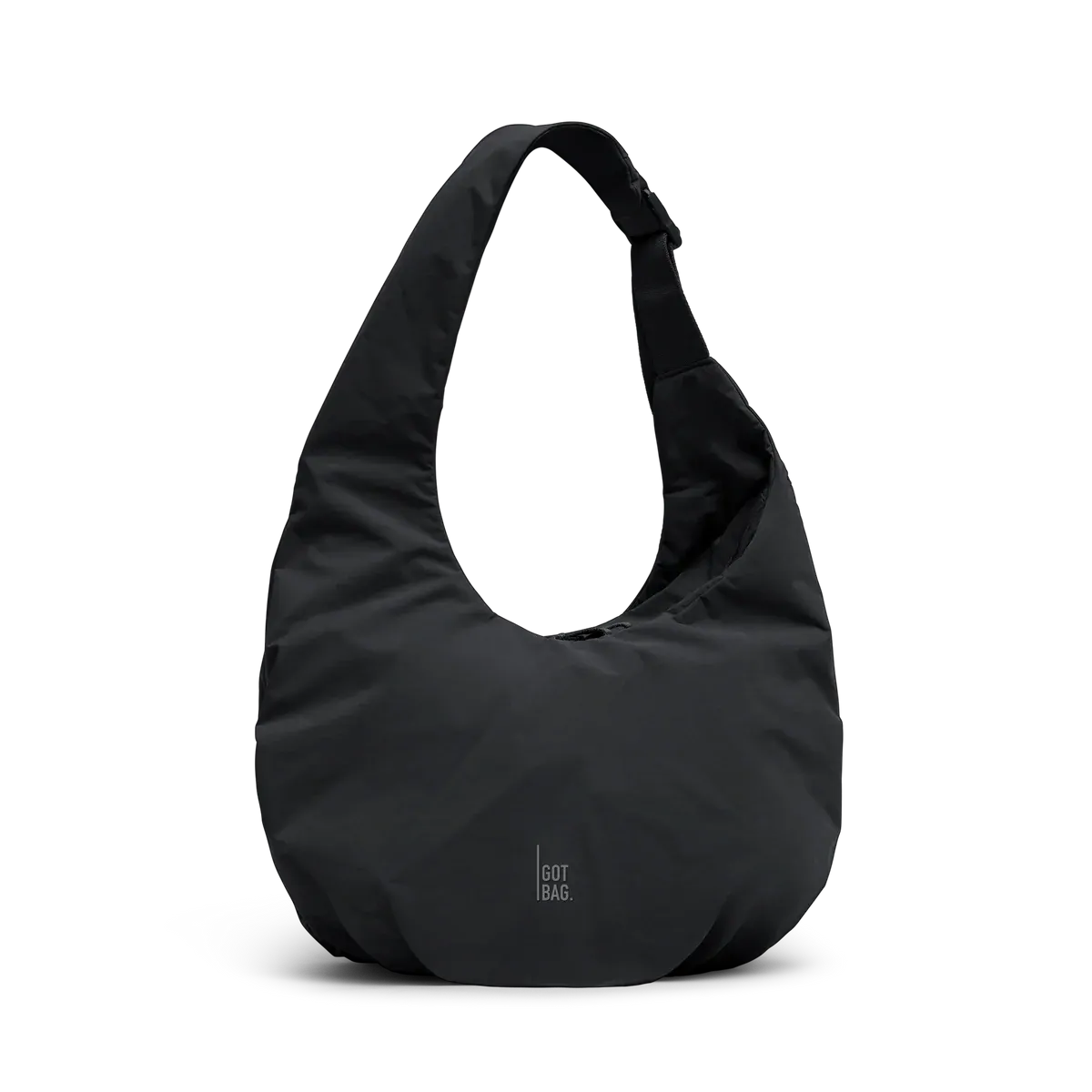 GOT BAG Full Moon Bag Black Monochrome – Vorderansicht 2 | nachhaltig | Bag-Age