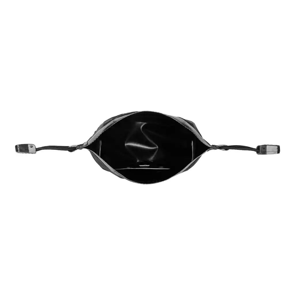 ORTLIEB Micro-Bag Black Matt Satteltasche, Innenansicht, bei Bag-Age