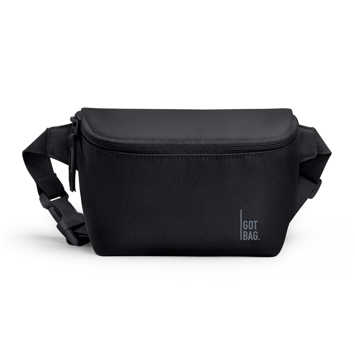 GOT BAG Hip Bag 2.0 Black – Vorderansicht 1 | nachhaltig | Bag-Age
