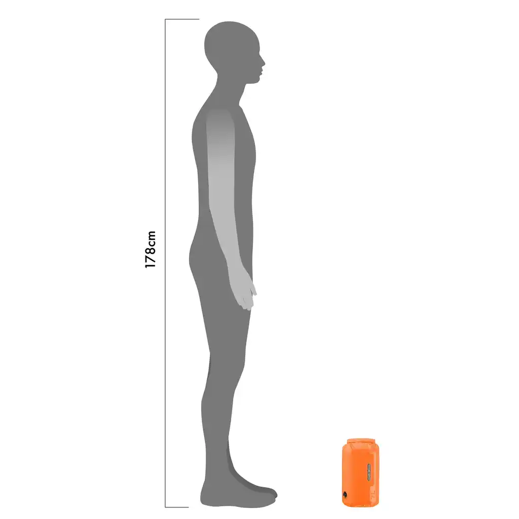 ORTLIEB Dry-Bag Light Valve Orange Dry Bag / Packing Sack, Produktbild, bei Bag-Age