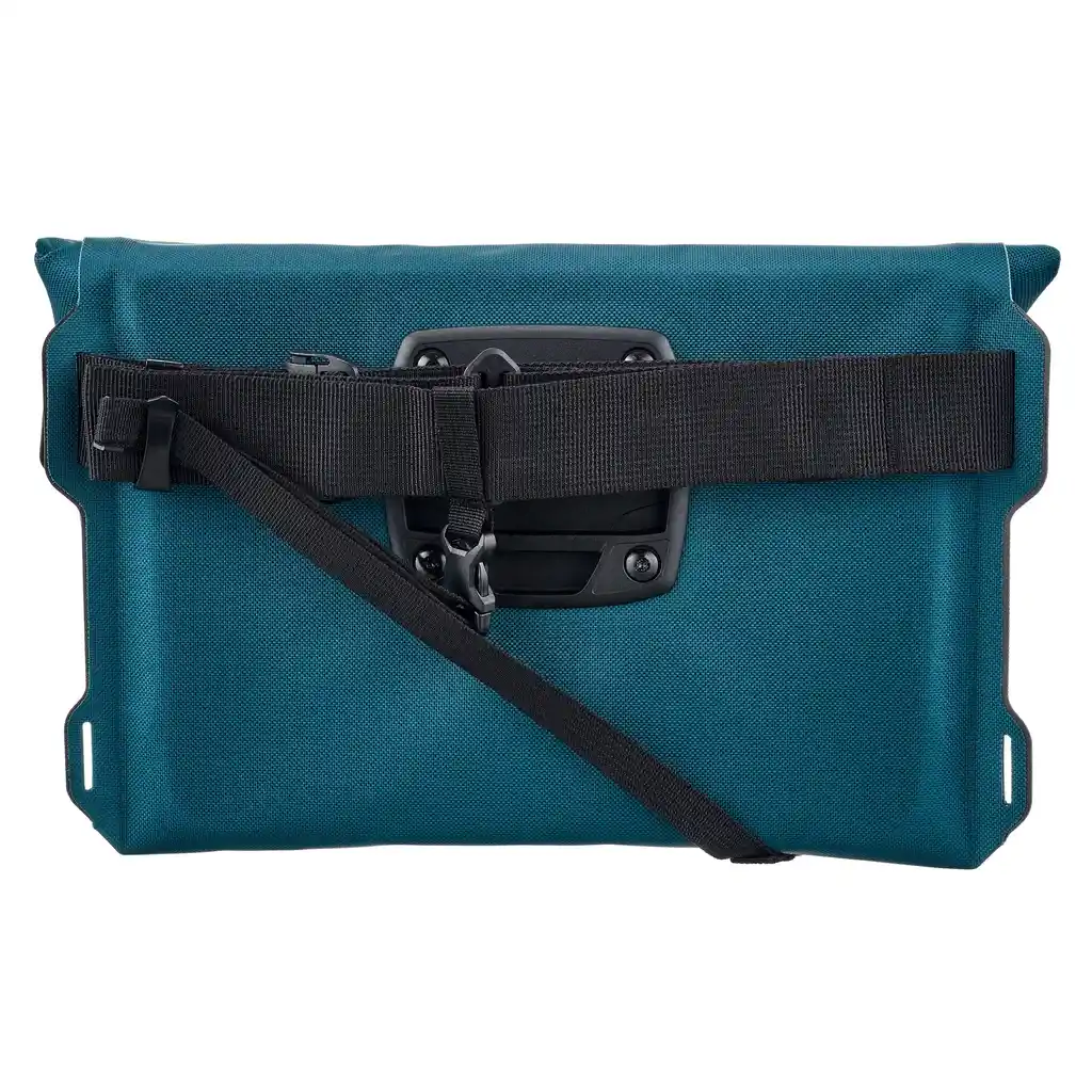 ORTLIEB Velo-Sling Flex Petrol Handlebar / Sling Bag, Rückansicht, bei Bag-Age