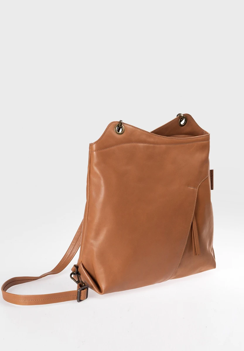 aunts & uncles Bramble Cognac Tasche, Rückansicht, bei Bag-Age Berlin kaufen