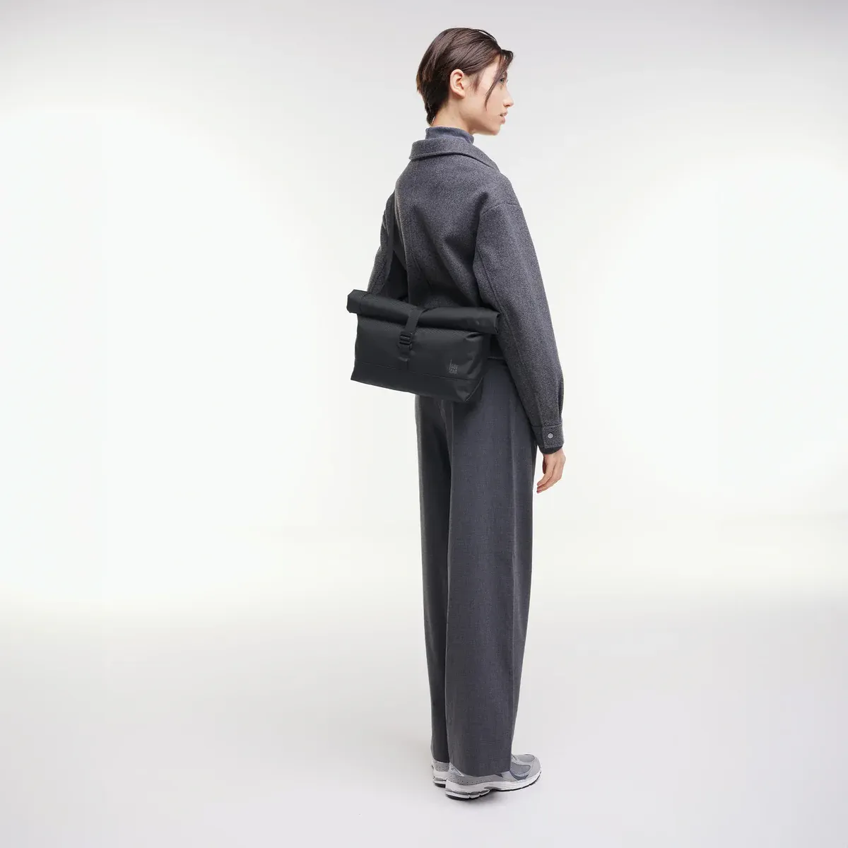 GOT BAG Messenger Bag Black Monochrome – Lifestyle-Foto 2 | nachhaltig | Bag-Age
