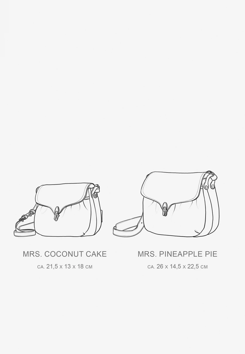 aunts & uncles Mrs. Coconut Cake Black Smoke Tasche, Produktbild, bei Bag-Age Berlin kaufen