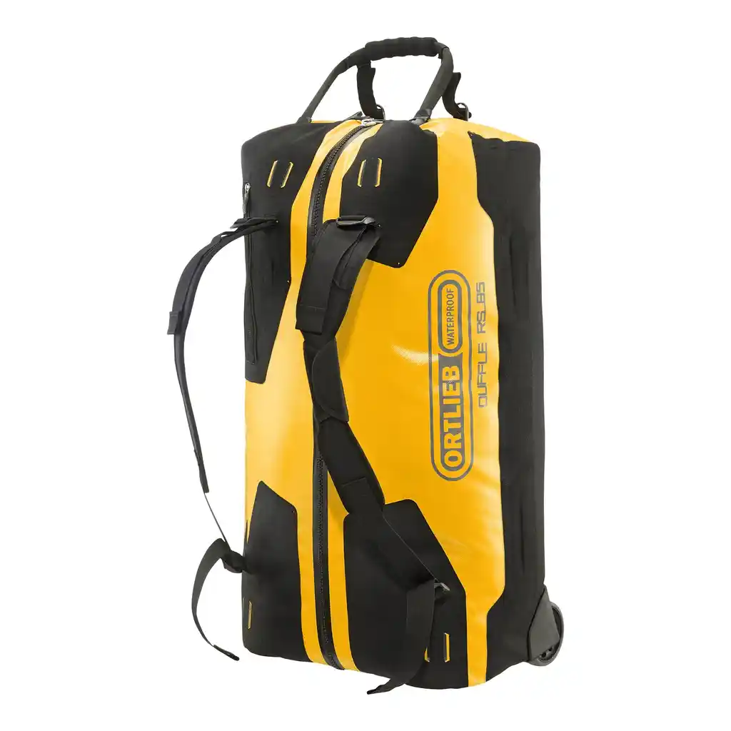 ORTLIEB Duffle RS Sun Yellow Wheeled Duffle, Vorderansicht, bei Bag-Age