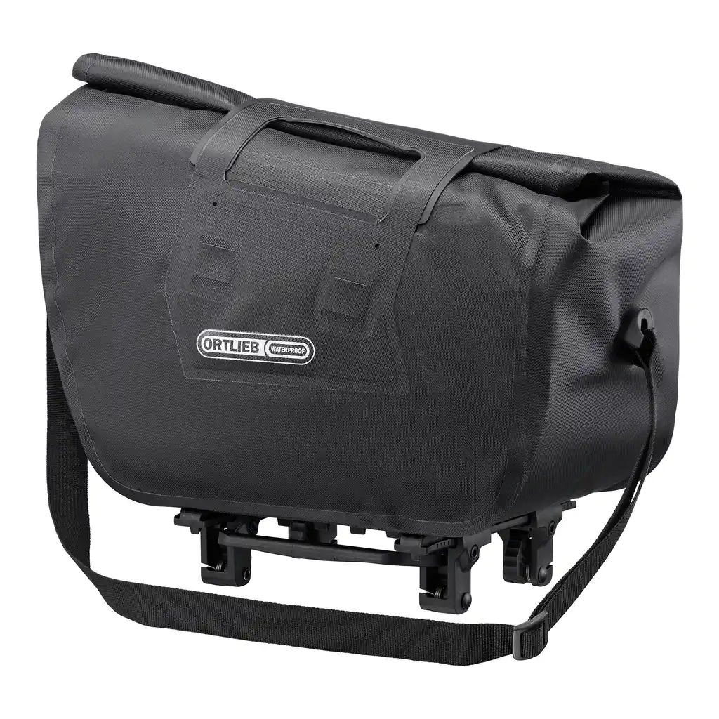 ORTLIEB Trunk-Bag RC Black Rack-Top Bag, Vorderansicht, bei Bag-Age