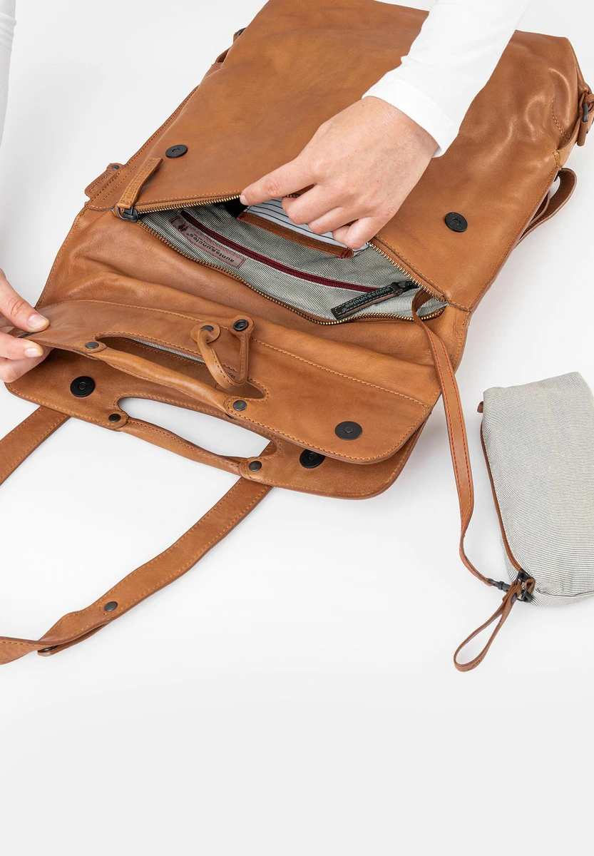 aunts & uncles Mrs. Apple Strudel Caramel Tasche, Rückansicht, bei Bag-Age Berlin kaufen