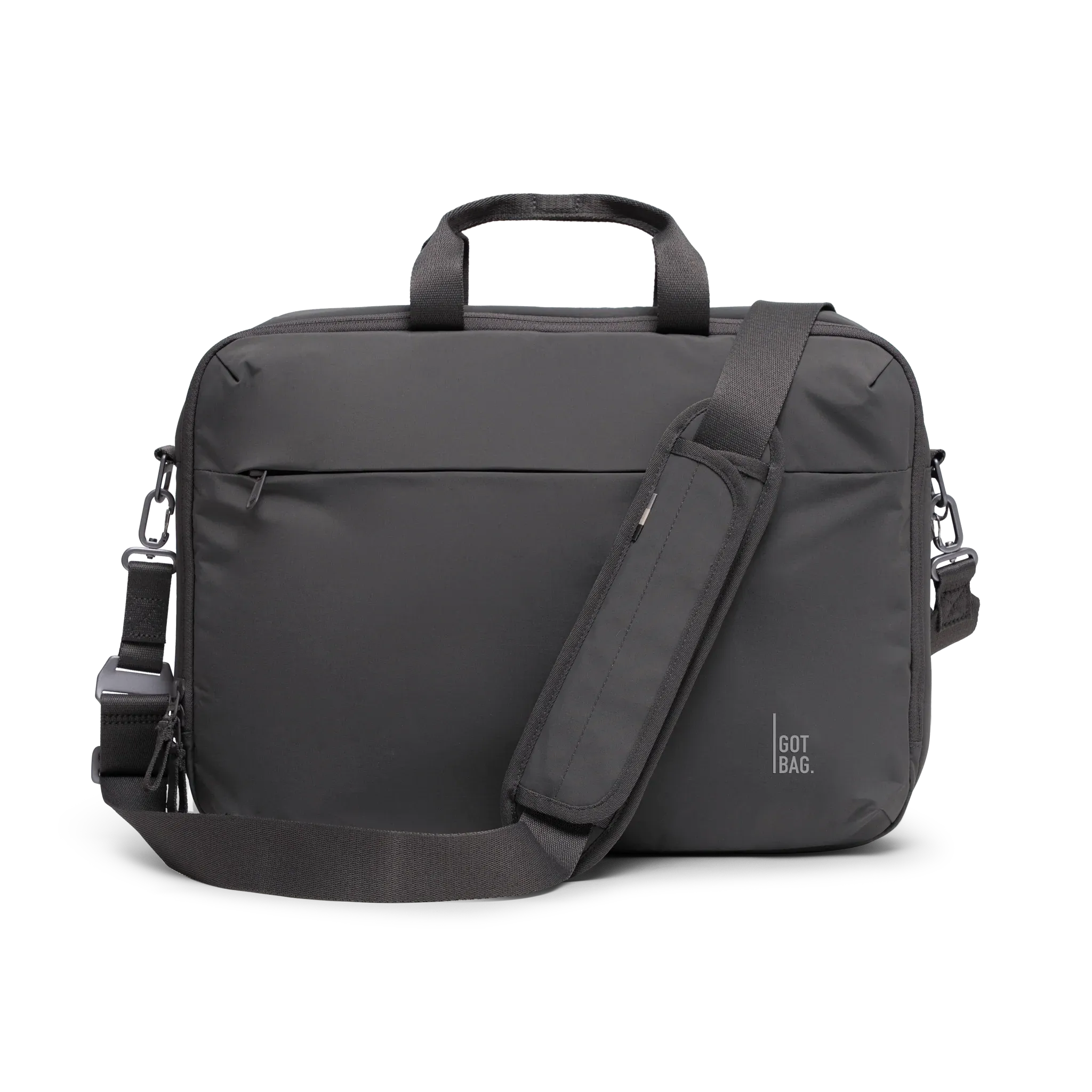 GOT BAG Commuter Bag Shark Monochrome – Vorderansicht 1 | nachhaltig | Bag-Age